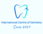 Logo of the International Centre of Dentistry featuring a modern design symbolizing dental care and global collaboration.